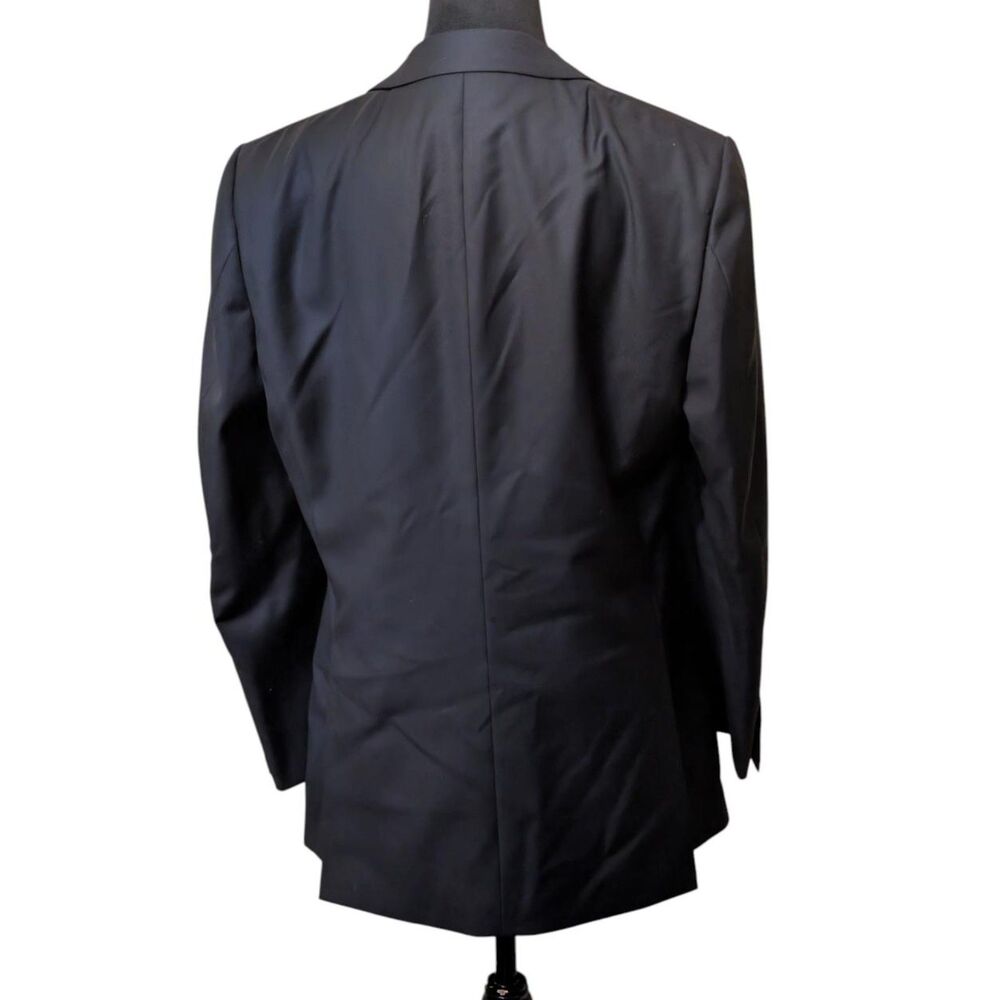 Suitsupply Lazio Tuxedo Jacket Navy Blue Wool Vitale Barberis Canonico Size 40R - Picture 3 of 8